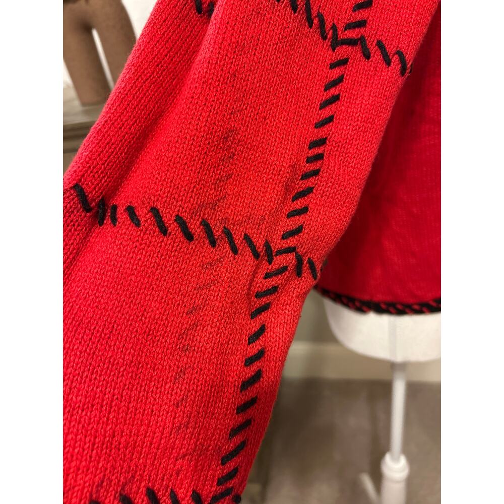 Designers Original Studio | Vintage Knit Holiday Cardigan | Large - Picture 10 of 15